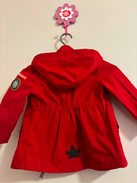 Girl’s Spring Rain Jacket