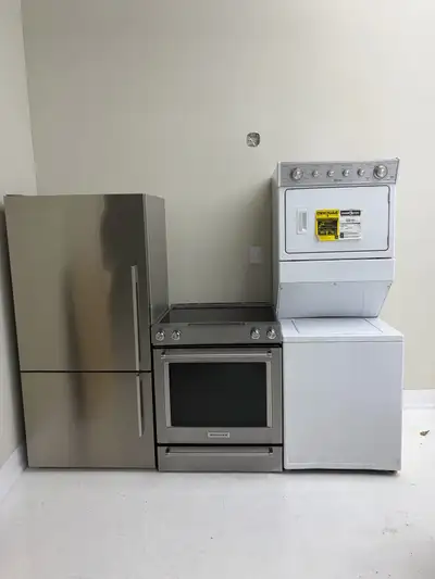 Full working Fridge stove washer dryer can DELIVER, View more