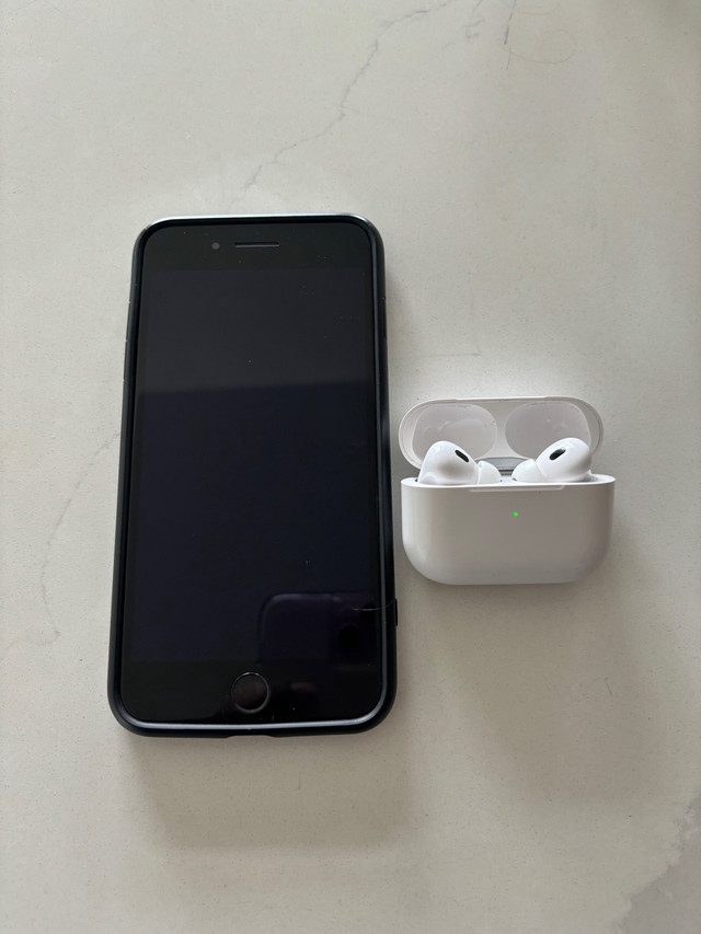 iPhone 7plus matblack & AirPods Pro 2nd Gen in Cell Phones in Calgary - Image 2