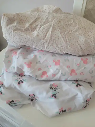 3 Crib sheets , View more