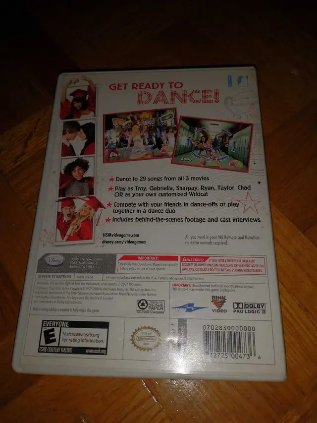 Wii High school musical 3 in Nintendo Wii in Laval / North Shore - Image 3