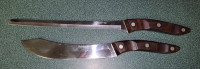 Vintage Saladmaster USA knife set