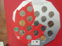 2010    Vancouver Olympic      coin set