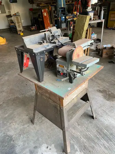 belt sander and router table, View more