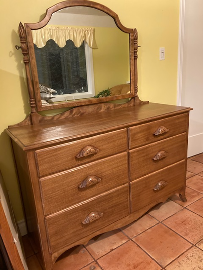 Solid Wood MCM Dresser, View more