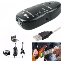 Guitar Link Interface Link Audio Guitar to USB Guitar Cable, Int