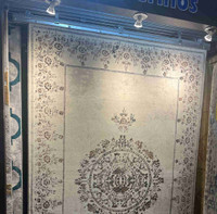 cotton polyester persian/iranian area rug 5x8