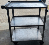 Stainless steel service carts