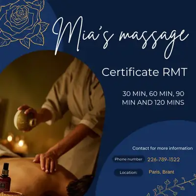 Excellent Massage, Great Prices, Located in Paris Certified female for massage with experience . ✔️...