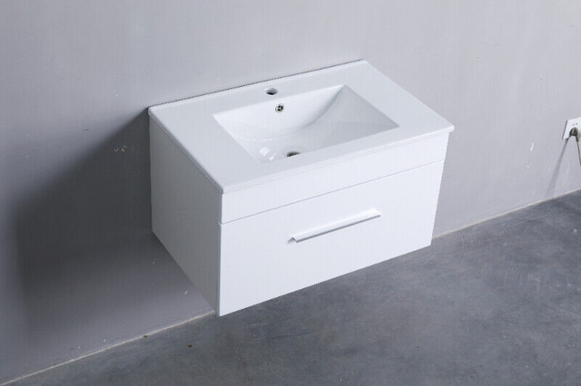 MDF Wall Mount Vanity With Top Mount Sink On Sale!! in Cabinets & Countertops in City of Toronto - Image 4