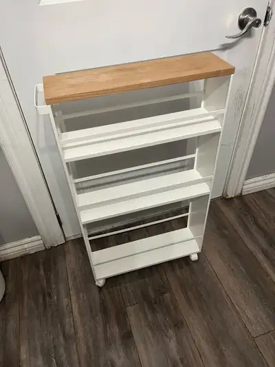 home slim rolling storage cart , View more