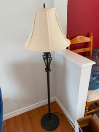 Table lamp and floor lamp set