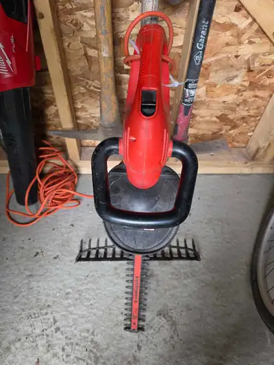 Electric hedge trimmer, View more