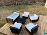 7 piece sectional outdoor furniture set