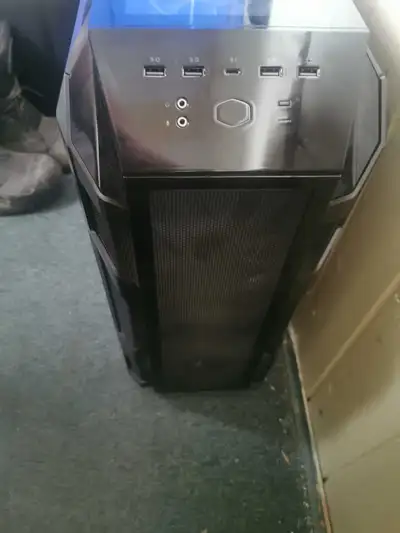 Computer tower(shell with fans/p-supply) - MasterCase H500M, View more