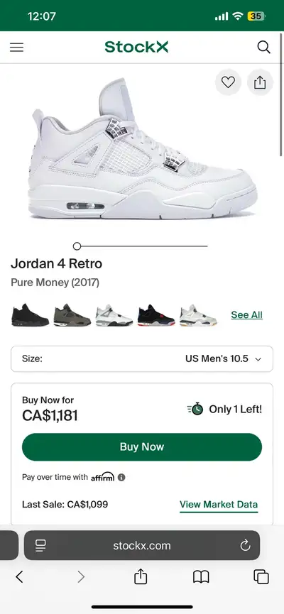 Jordan 4 shoes, View more