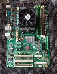 MOBO BIOSTAR +CPU AMD ATHLON 64 X2 +RAM 6GB