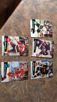 NHL hockey cards/Vancouver Canucks figure