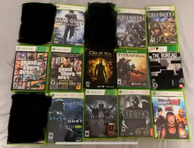Lot de 2 jeux Xbox 360 Canton Vaud