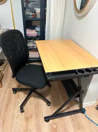 Craft table and chair