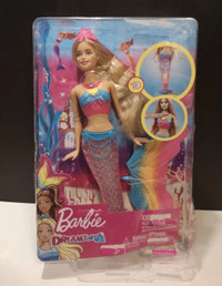Barbie Dreamtopia Mermaid  - NEW in Damaged Packaging - Lights U