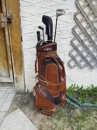 Left Handed Golf Clubs - Mizuno Bag