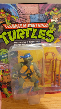 1989 Teenage Mutant Ninja Turtles Leonardo (Brand New, SEALED)