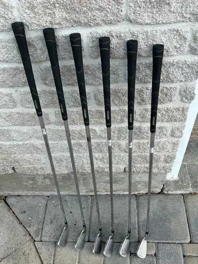 5,6,7,8,9,PW Orlimar men’s right handed golf iron set. All used but good condition with cosmetic scr...