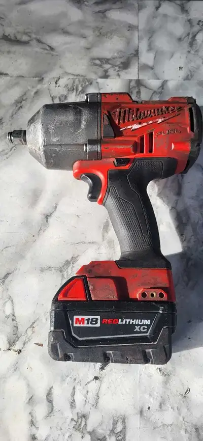 Milwaukee M18 Fuel 1/2  Torque  Impact wrench , View more