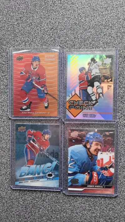 Montreal Canadiens Arber Xhekaj 4 Carte Hockey Card, View more