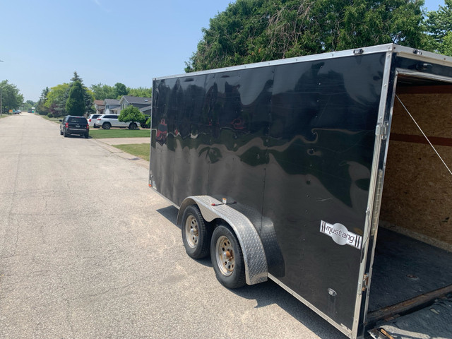 2018 7x18 stealth trailer.. brand new brakes $1500 in Cargo & Utility Trailers in Leamington - Image 3