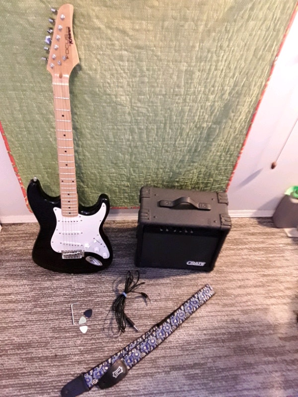Stratocaster Style Package All You Need to Play Kramer/Crate Guitars