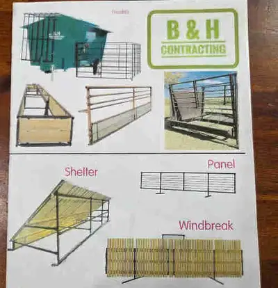 Quality built products for all types of livestock from sheep to bison. We also do on site fencing ,...