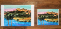 Lake Las Vegas - Art Print (on paper) 2 sizes to choose from!