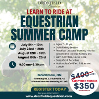 Kid's Horseback Riding Summer Camp   Early Bird Special!