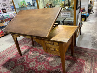 Stunning solid wood drafting table 