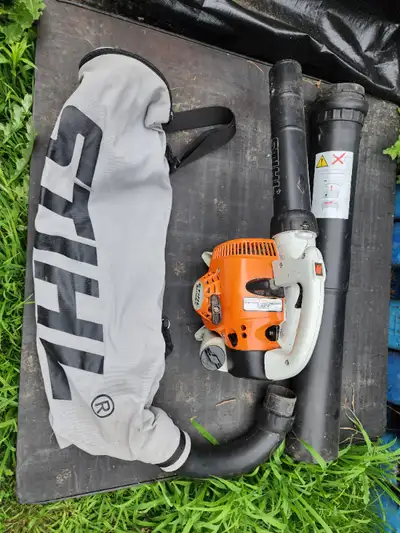 Stihl Blower Vacuum Mulcher BR56C Hand Held Gas 3 In One Machine, View more