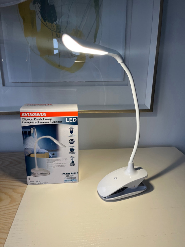 Sylvania Clip On Desk Lamp  in Indoor Lighting & Fans in Ottawa