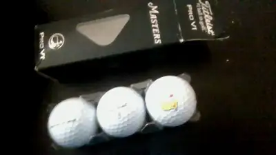 GOLF BALLS TITLEIST PRO V1 THE MASTERS LOGO., View more