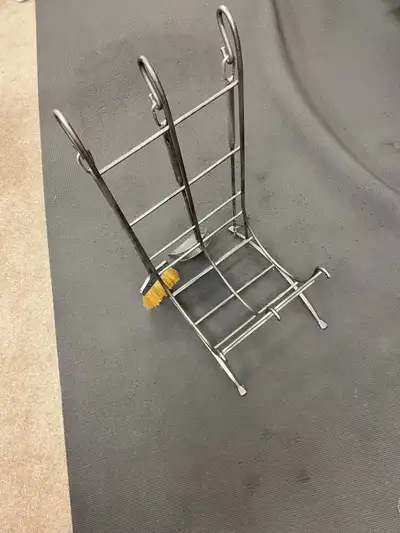 Firewood Holder with Tools, View more