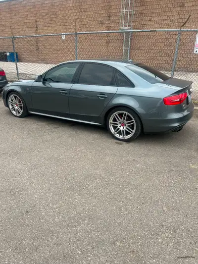 2015 Audi A 4 sline Quattro. Stage 2 IE flash. Catted down pipe.