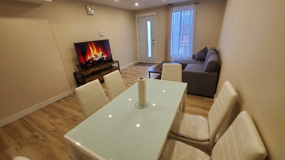 newly renovated 3.5 apartment for rent / appliances included 2
