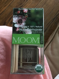 MOOM Organic Hair Remover with Tea Tree Oil (Wax-Free)
