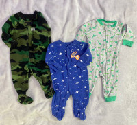 3-6 month boys pyjama sleeper lot