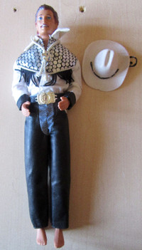 Mattel Western Stampin' Ken doll 1993 - dressed, loose