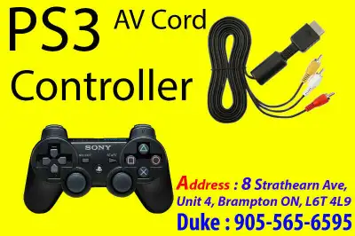Sony PlayStation3 Parts   PS3 Video    Cable, AV Cord, View more