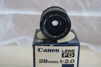 Canon FD 28mm 1:2 S.S.C lens with Canon A-1 camera.