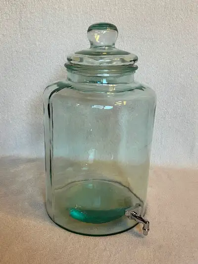 Glass Jar Beverage Dispenser, View more