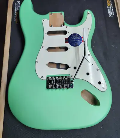 Semi-Loaded Surf Green Stratocaster Style Body, View more