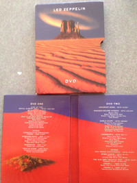 Led Zeppelin DVD 2 DVD set EUC LIVE